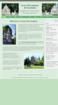 Mobile Screenshot of cedarhillcemetery.org